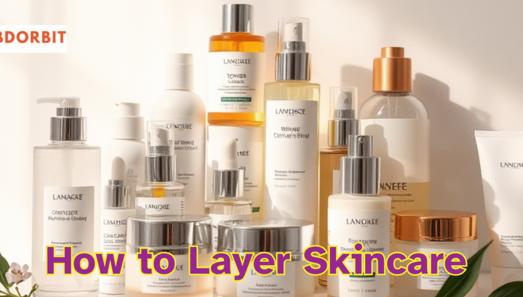 How to Layer Skincare How to Layer Skincare