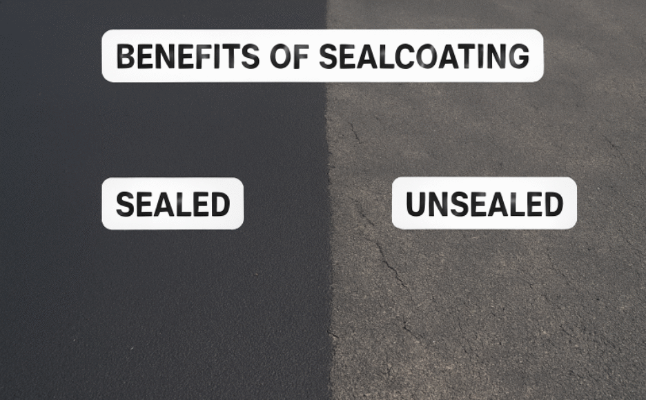 The Benefits of Sealcoating: Your Asphalt Surfaces Asphalt Surfaces