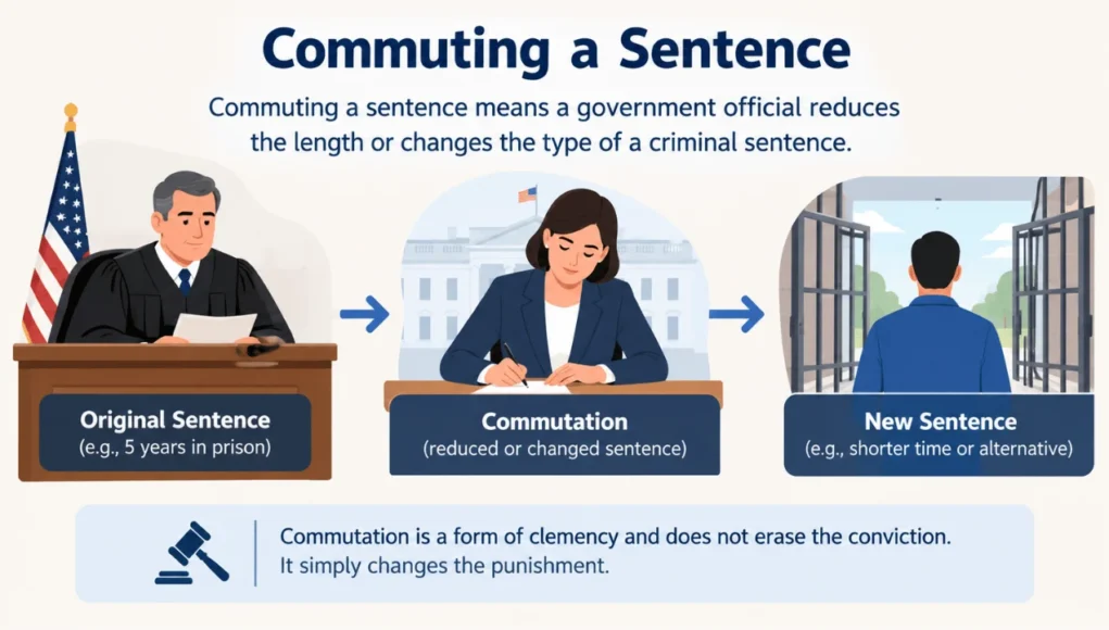 Commuting a Sentence Commuting A Sentence