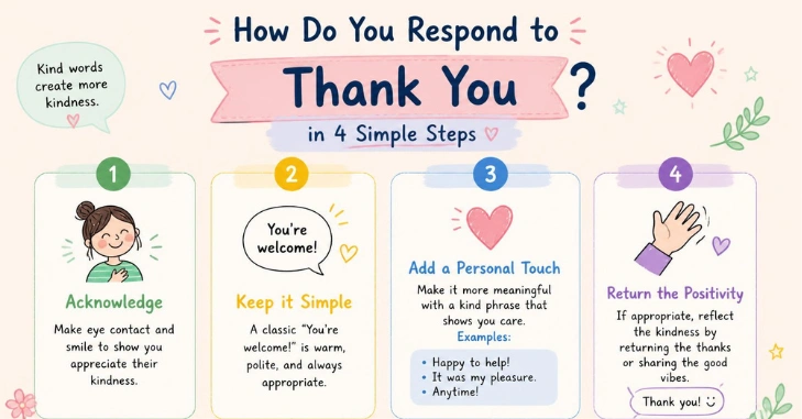 How Do You Respond to Thank You in 4 Simple Steps?