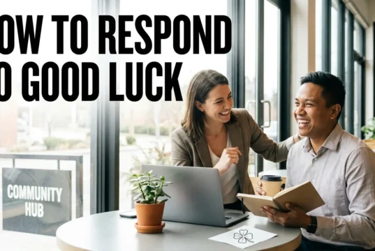 How to Respond to Good Luck Naturally in Work, Texts, and Everyday Conversations: Complete Guide to the Best Replies How to Respond to Good Luck
